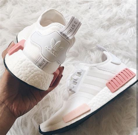 adidas schuhe damen gr 37 nmd rosa weiß|Adidas NMD schuhen.